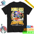 Double Gold Team USA Men x Womne Hockey Special Milano-Cortina Olympics Champions 2026 Shirt