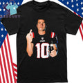 Drake Maye Middle Finger Shirt