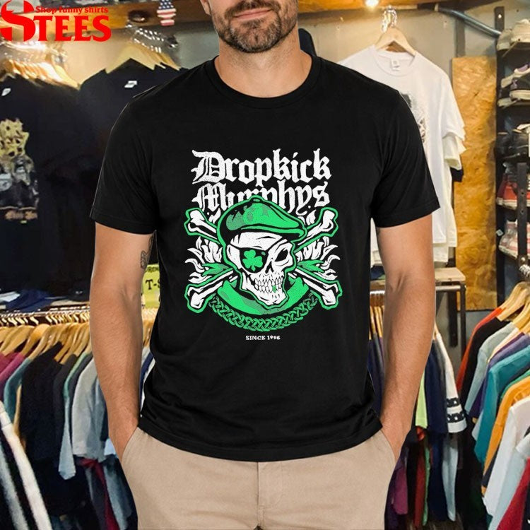 Dropkick Murphys Since 1996 Skelly Eye Patch T-Shirt