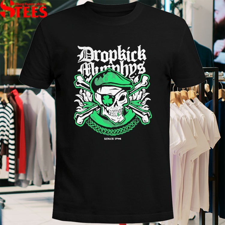 Dropkick Murphys Since 1996 Skelly Eye Patch T-Shirt