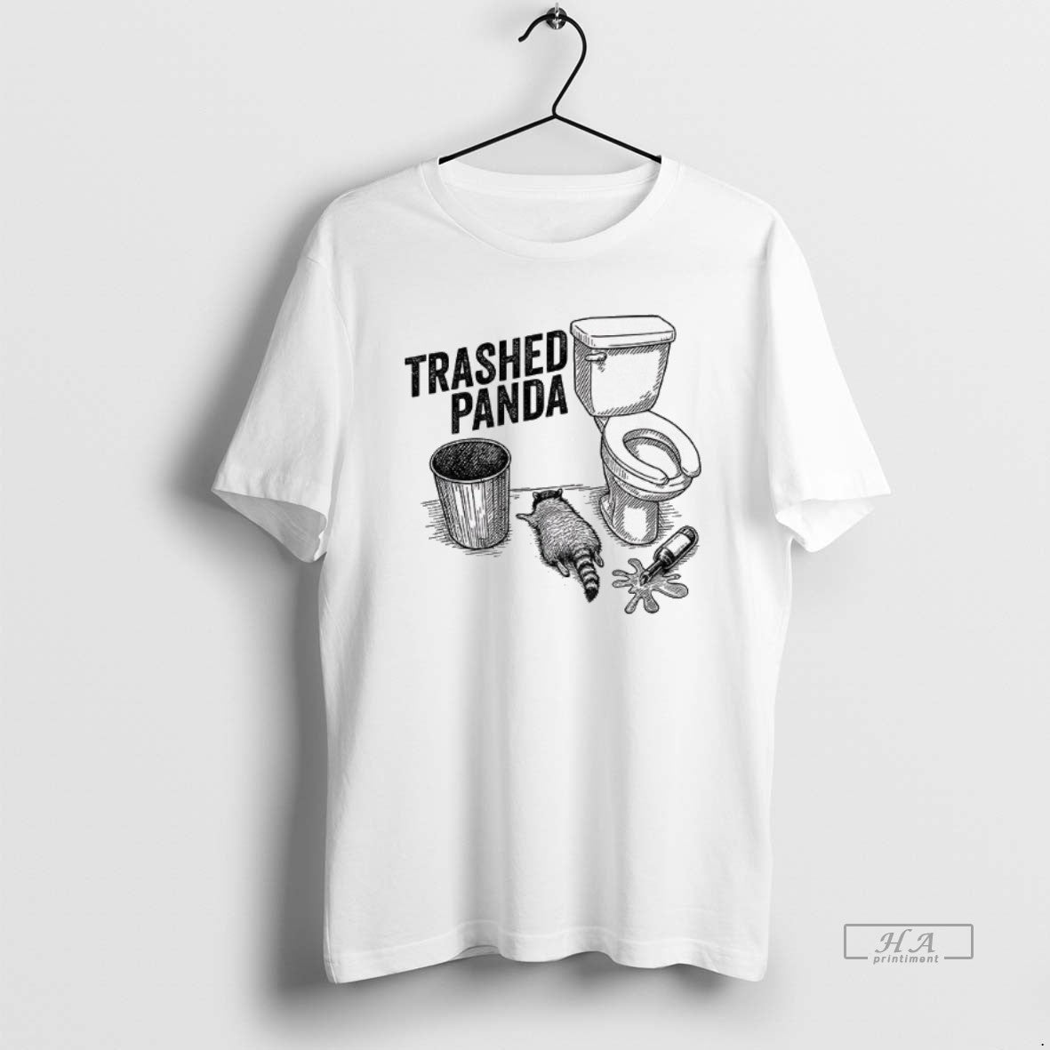 Official Drunk Raccoon Trashed Panda Meme T-Shirts, Hoodie, Sweatshirt | CoreVibeTees.com