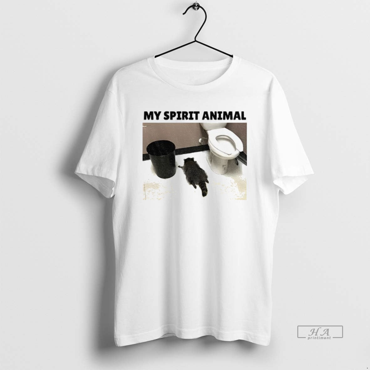 Official Drunk Raccoon My Spirit Animal T-Shirts, Hoodie, Sweatshirt | CoreVibeTees.com