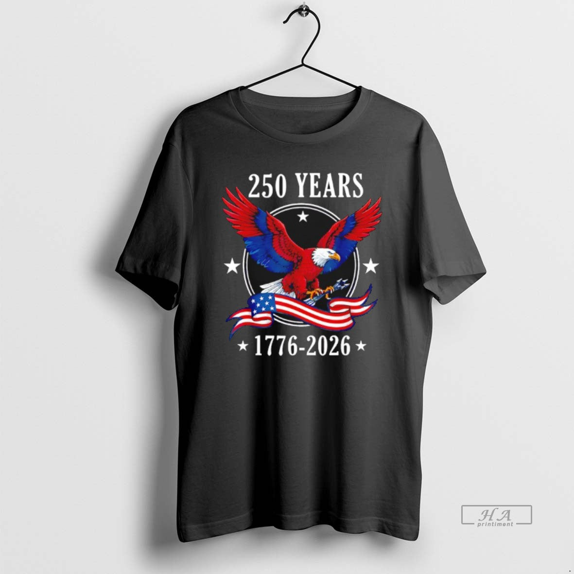 Official Eagle And Flag 250 Years 1776 2026 250th Birthday T-Shirts, Hoodie, Sweatshirt | CoreVibeTees.com