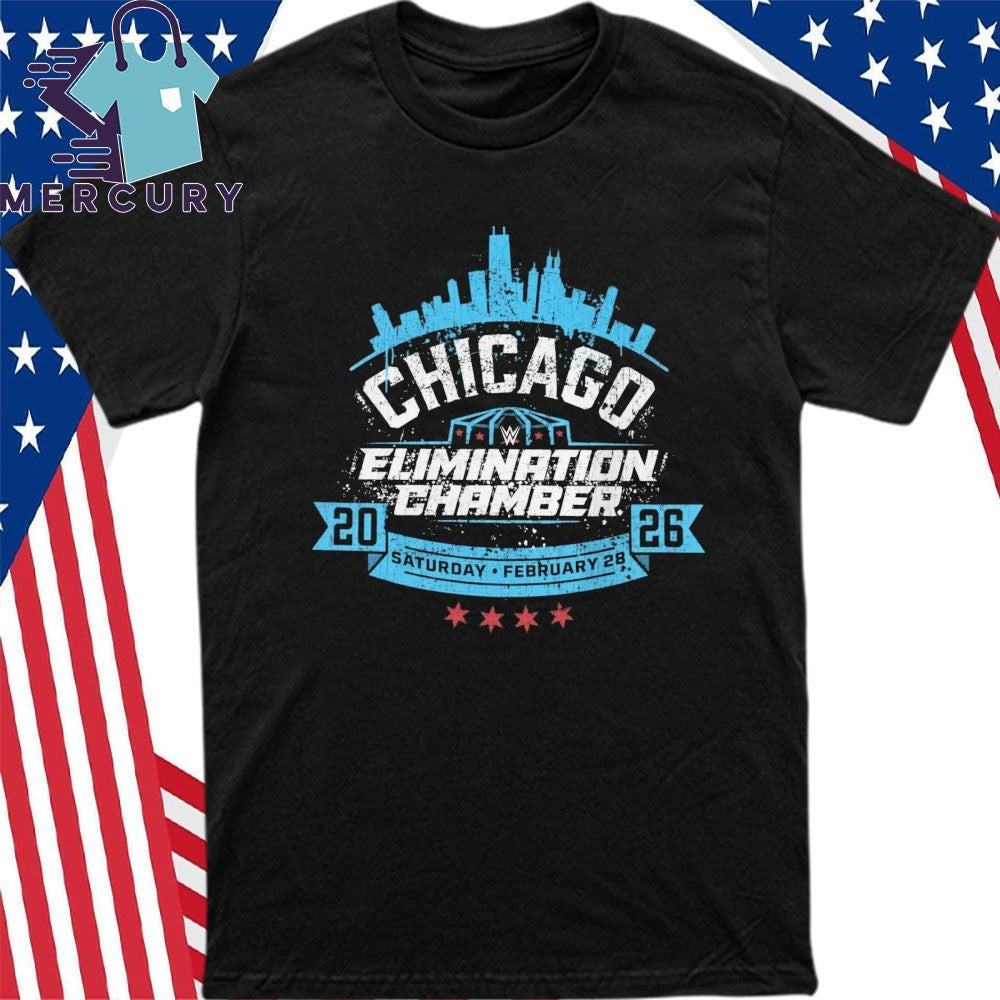 Elimination Chamber 2026 Chicago Saturday February 28 Shirt