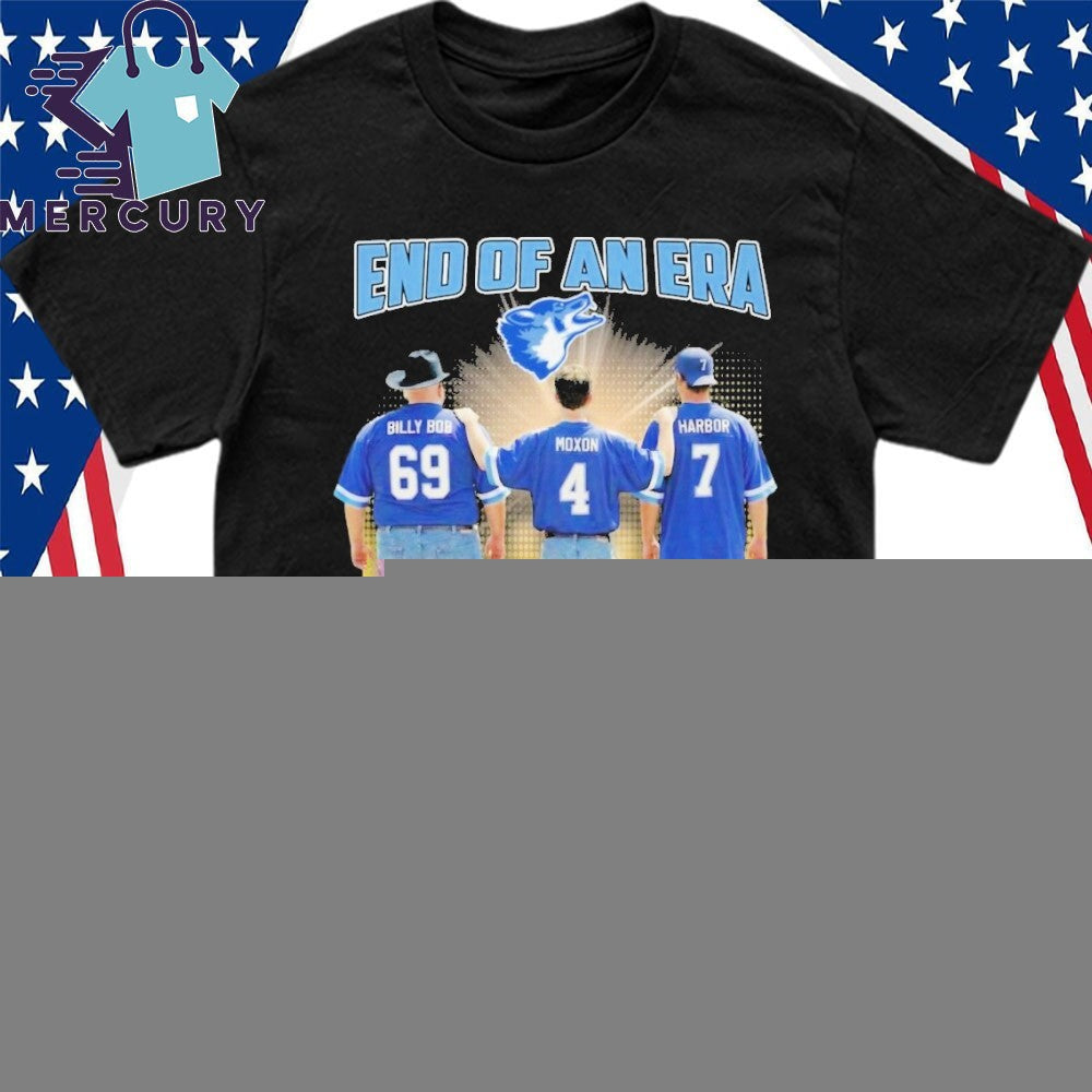 End Of An Era Varsity Blues West Canaan Coyotes Legends Siganture Shirt