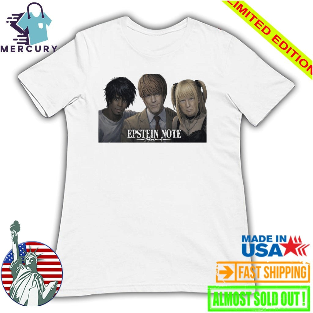 Epstein Note Letter Shirt