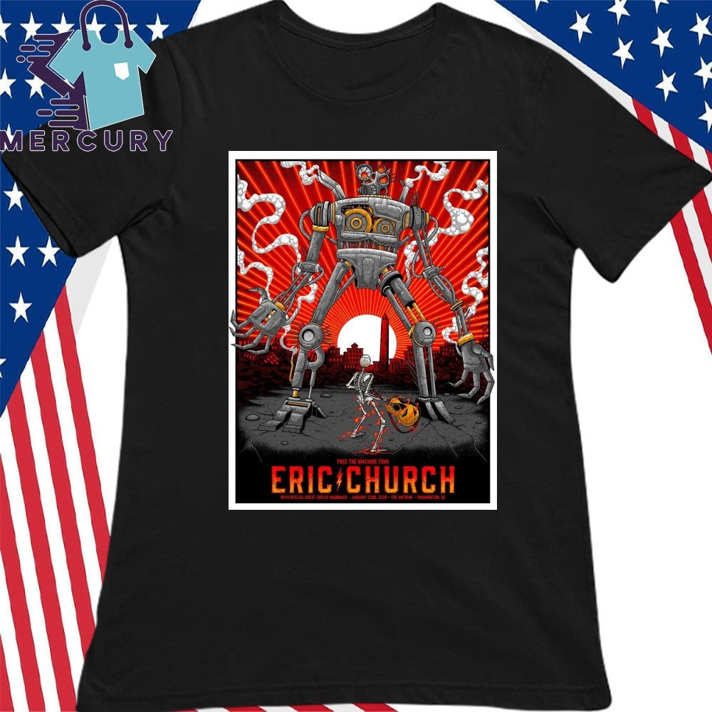 Eric Church Jan 22 2026 The Anthem in Washington DC Poster Shirt