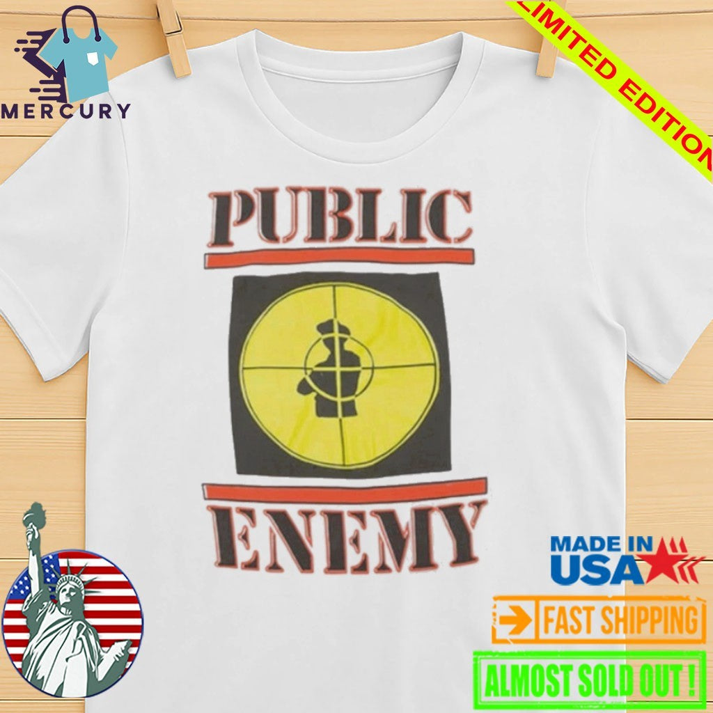 Eric Sohn With Public Enemy Shirt
