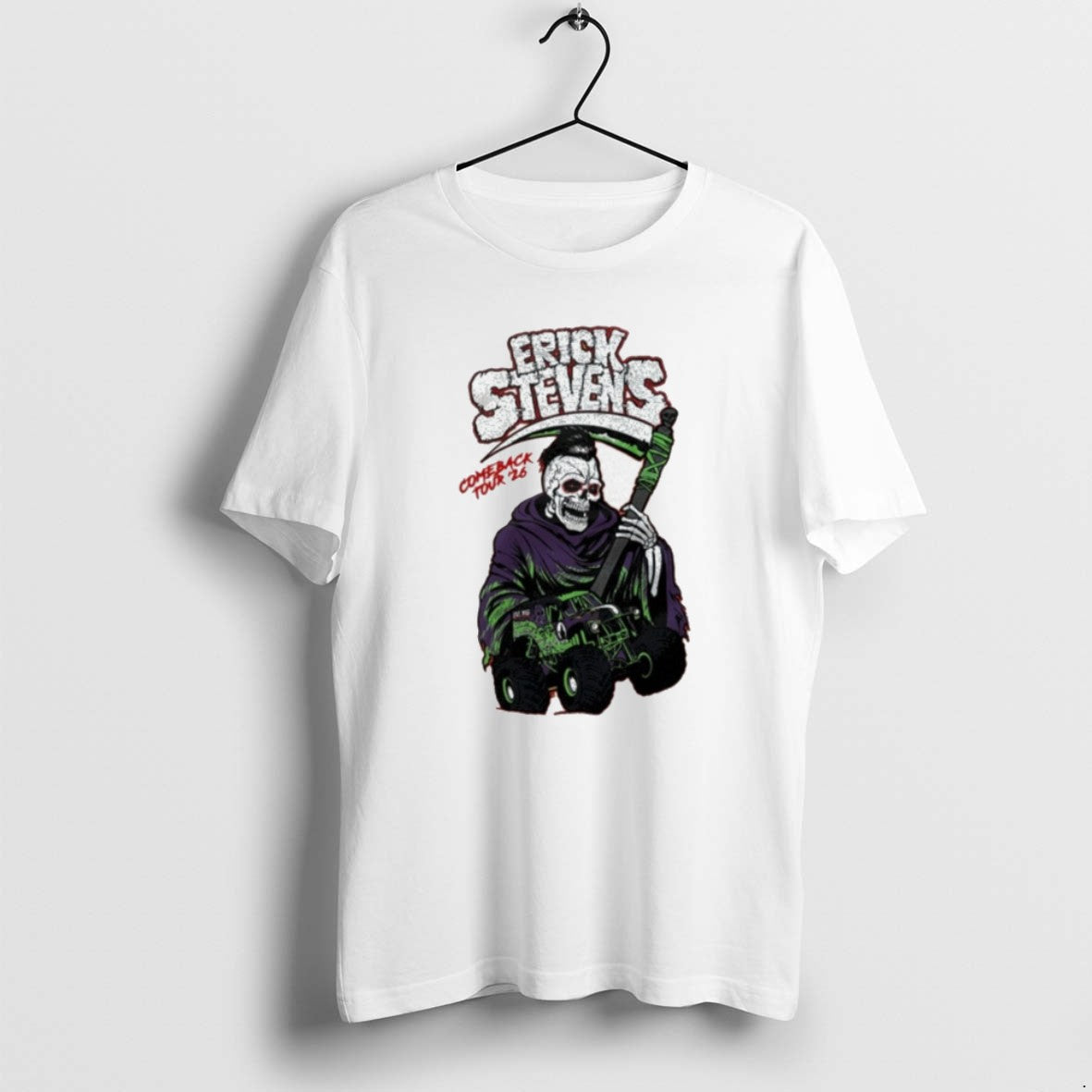Official Erick Stevens Comeback Tour 26 T-Shirts, Hoodie, Sweatshirt | CoreVibeTees.com