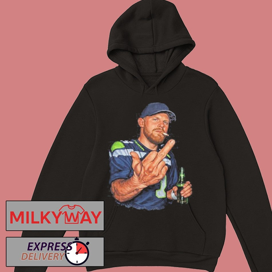Ernest jones sam darnold middle finger shirt