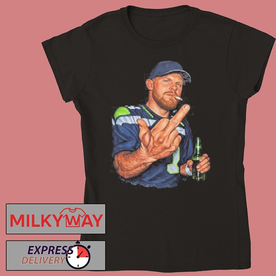 Ernest jones sam darnold middle finger shirt