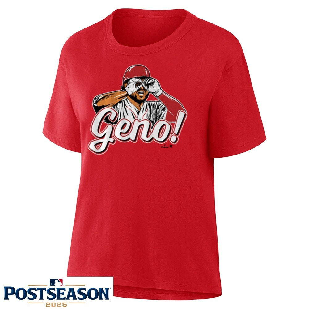 Eugenio Suarez Geno Goggles Cincinnati Shirt