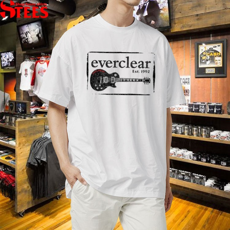 Everclear Est 1992 Portland Guitar T-shirts