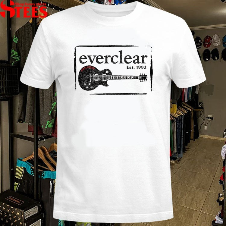 Everclear Est 1992 Portland Guitar T-shirts