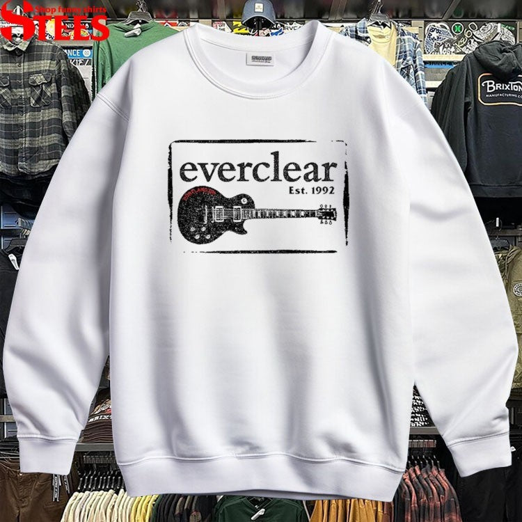 Everclear Est 1992 Portland Guitar T-shirts