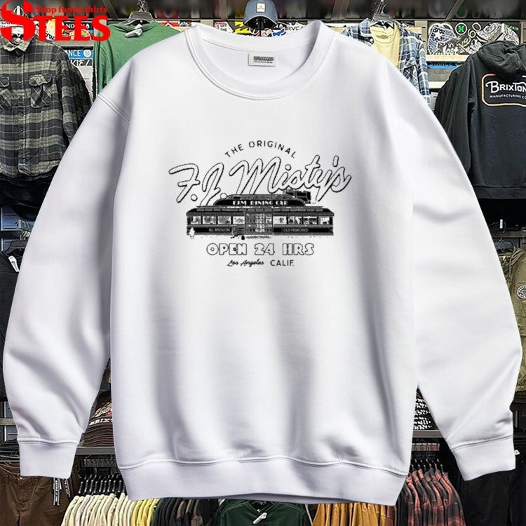 Father John Misty Misty Diner Los Angeles Calif T-Shirt