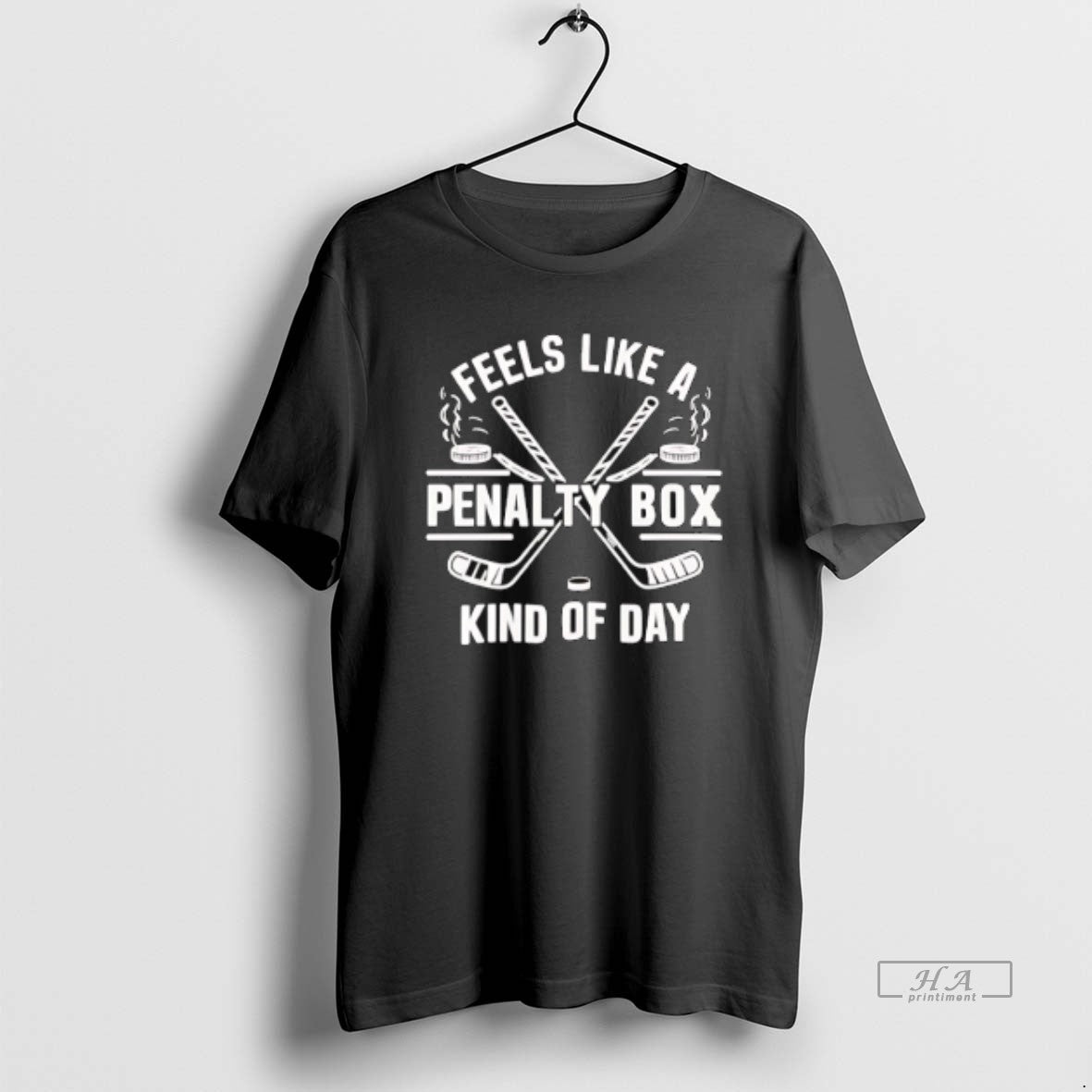 Official Feels Like A Penalty Box Kind Of Day Hockey T-Shirts, Hoodie, Sweatshirt | CoreVibeTees.com