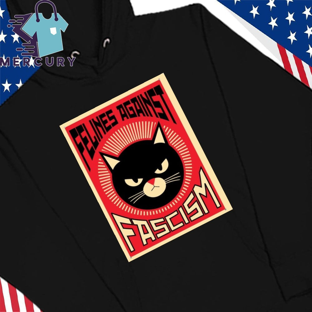 Felines Against Fascism Lorenzo The Cat Shirt