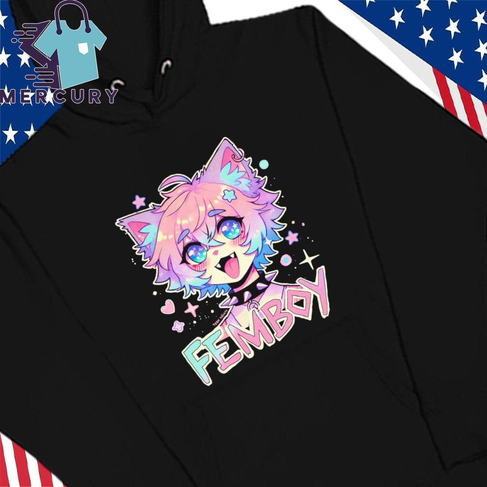 Femboy Shirt Teen Hearts