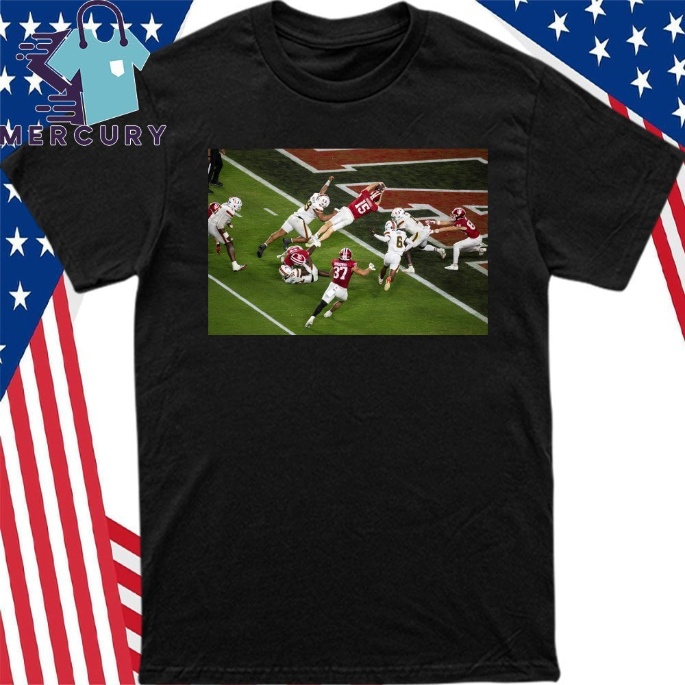 Fernando Mendoza Touchdown One Of The Hardest Moment In College Football History National Champions 2025 Shirt