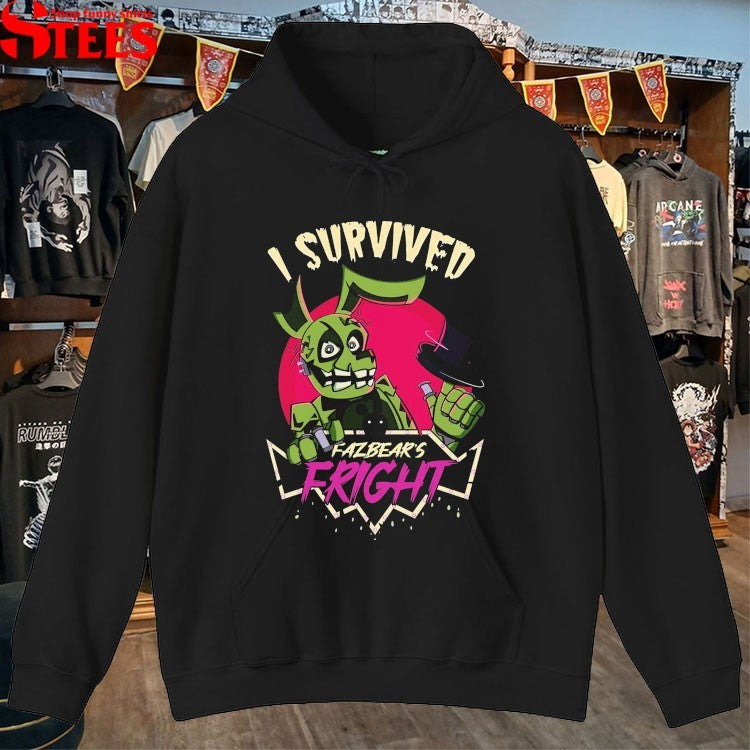 Fight Night At Freddy I Survived Fazbear’s Fright Spring Trap T-Shirt