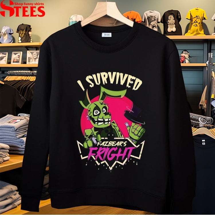 Fight Night At Freddy I Survived Fazbear’s Fright Spring Trap T-Shirt