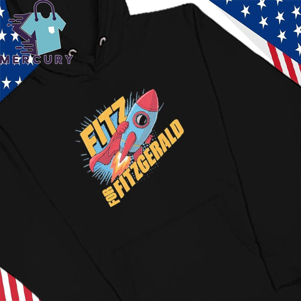 Fitz For Fitzgerald Rocketship Shirt