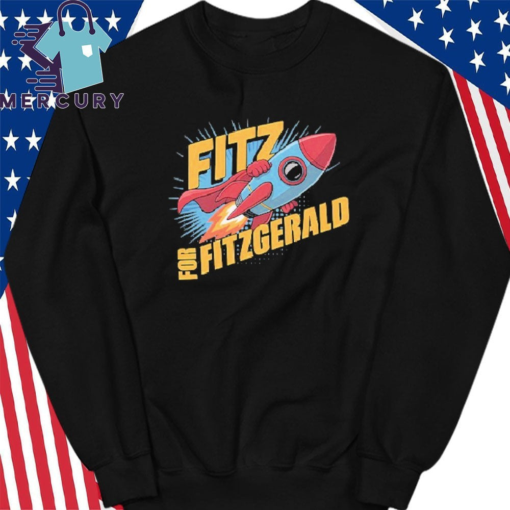 Fitz For Fitzgerald Rocketship Shirt