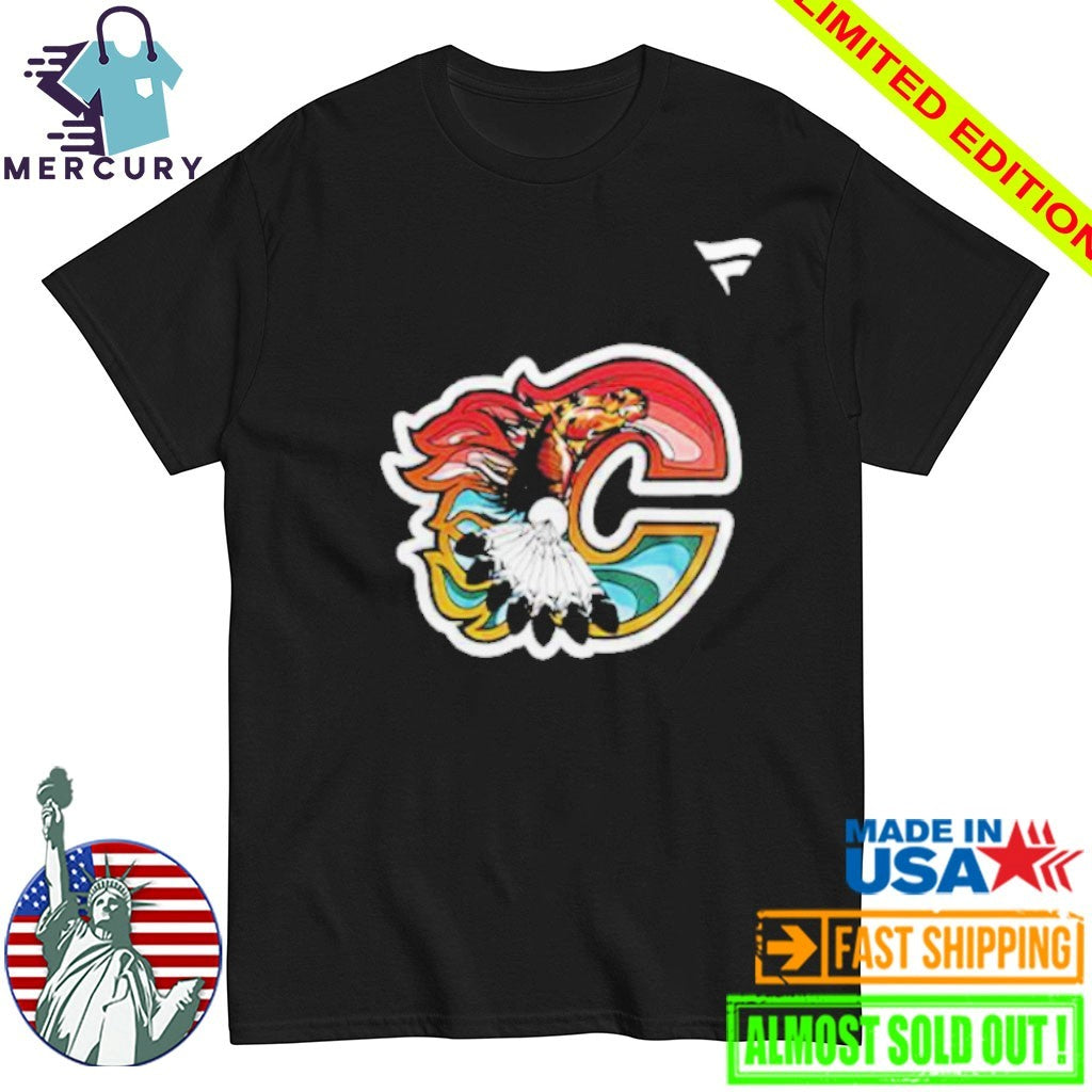 Flames Reveal 2026 Indigenous Celebration Logo Shirt