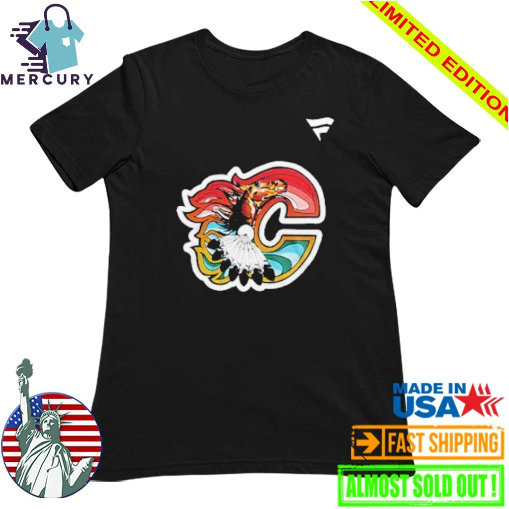 Flames Reveal 2026 Indigenous Celebration Logo Shirt
