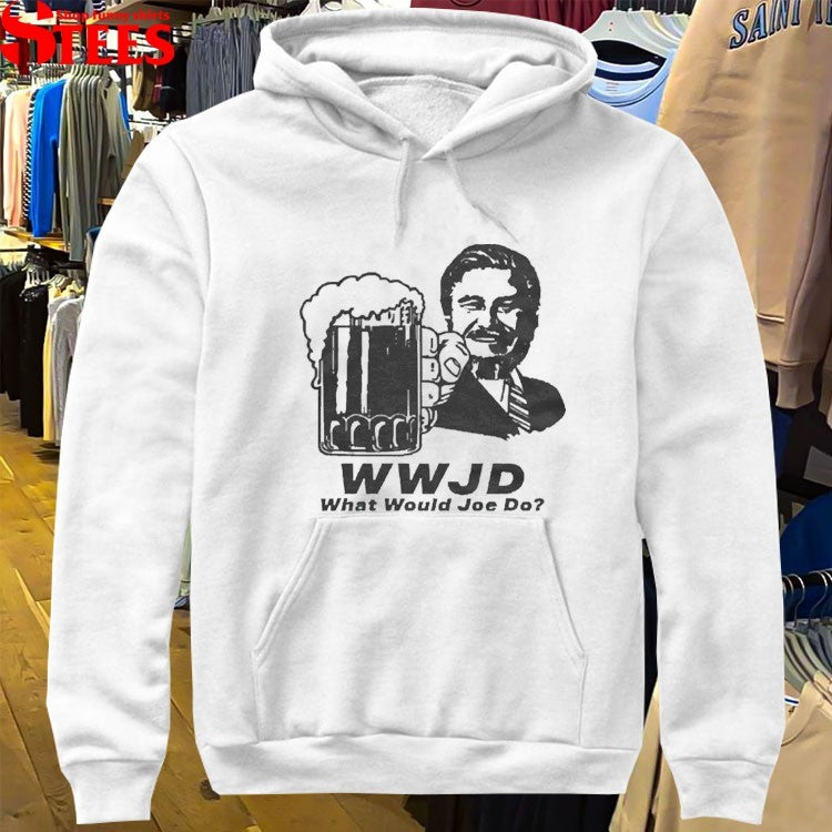 Flanigan’s Seafood WWJD What Would Joe Do Beer T-shirts