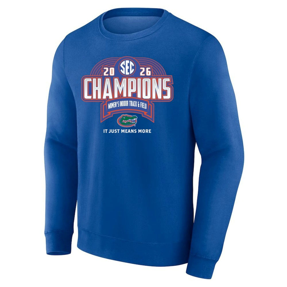 Florida Gators 2026 SEC Women’s Indoor Track & Field Champions Shirt