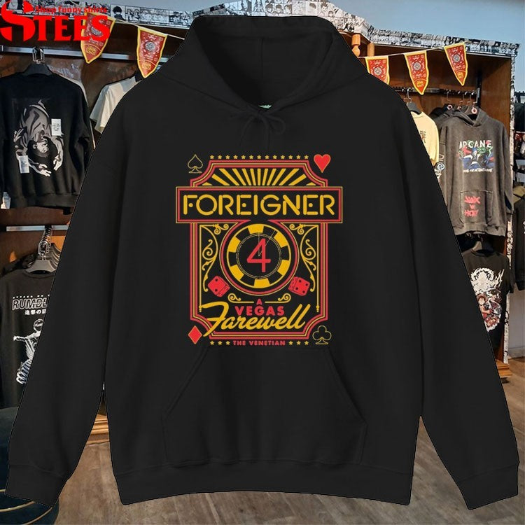 Foreigner 4 A Vegas Farewell The Venetian T-shirts