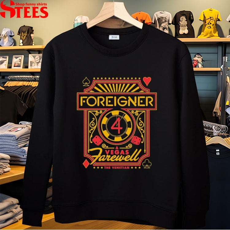 Foreigner A Vegas Farewell The Venetian T-Shirt