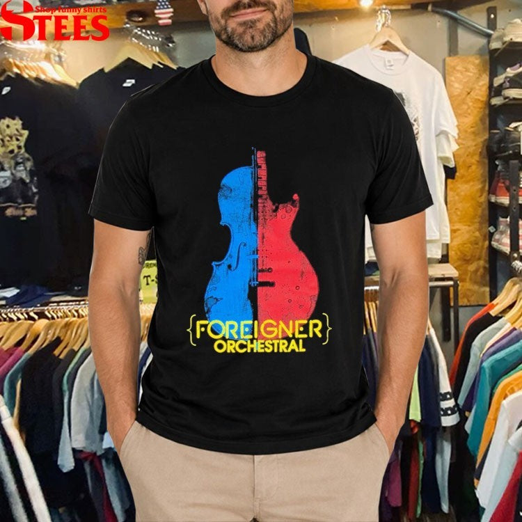 Foreigner Orchestral Guitar T-Shirt
