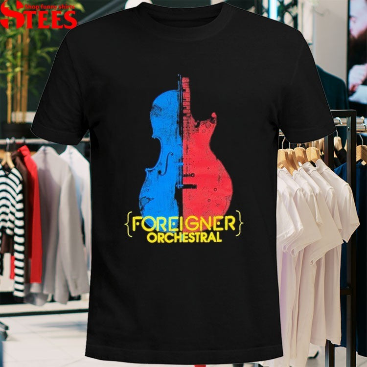 Foreigner Orchestral Guitar T-Shirt