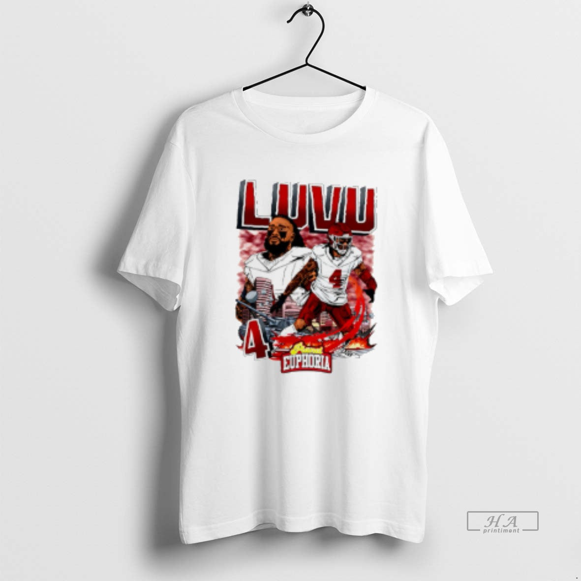 Official Frankie Luvu Washington Commanders Player Skyline Comic T-Shirts, Hoodie, Sweatshirt | CoreVibeTees.com