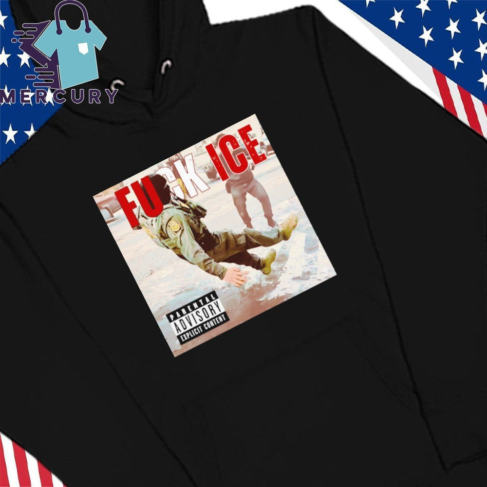 Fuck Ice Minnesota, Anti-Ice Minneapolis ICE Slipping On Ice Shirt