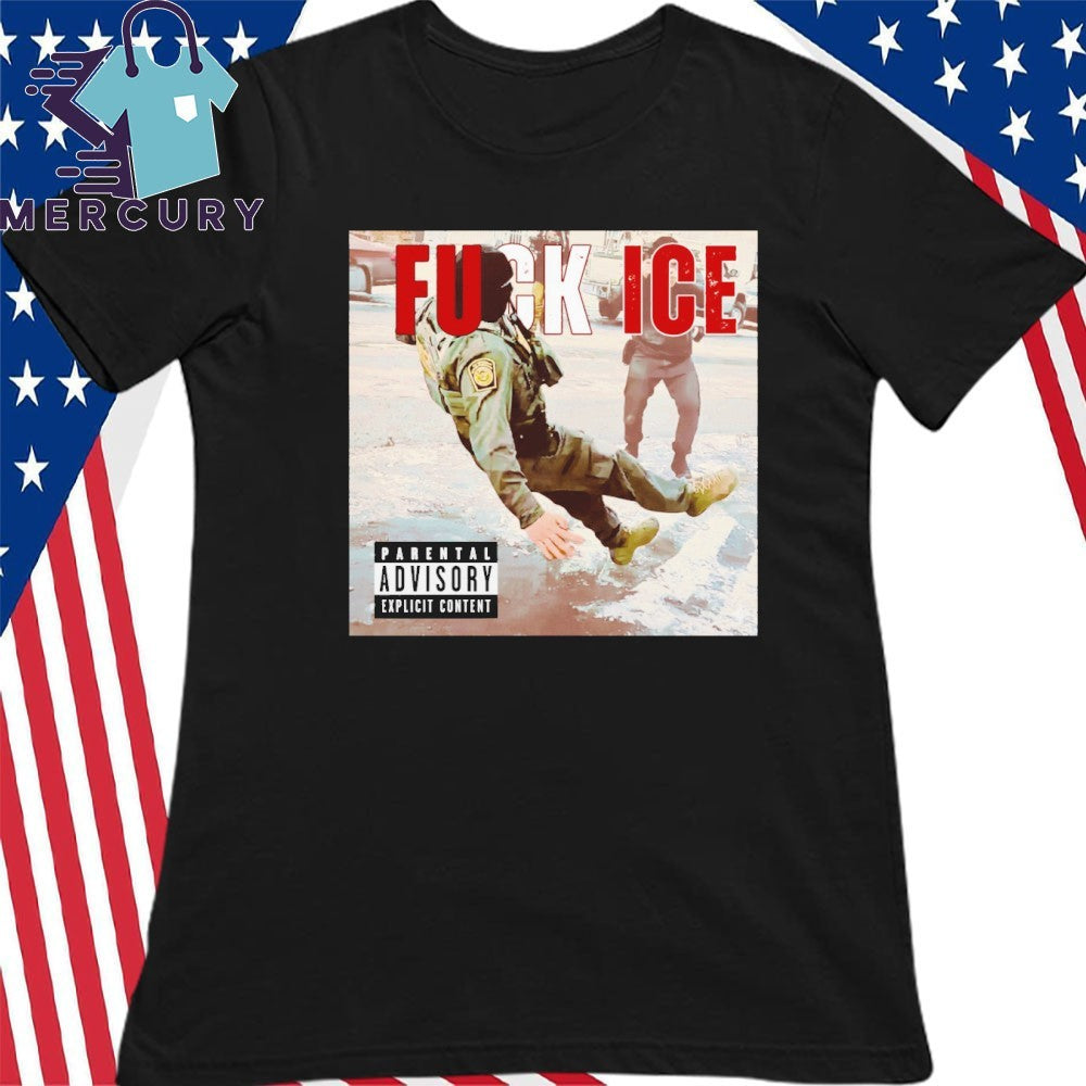 Fuck Ice Minnesota, Anti-Ice Minneapolis ICE Slipping On Ice Shirt