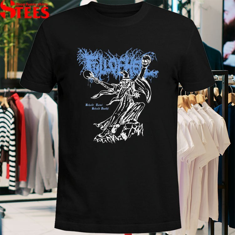 Full Of Hell Behold Ruin Behold Death Wizard T-Shirt