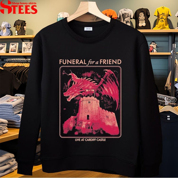 Funeral For A Friend Live At Cardiff Castle Dragon T-shirts