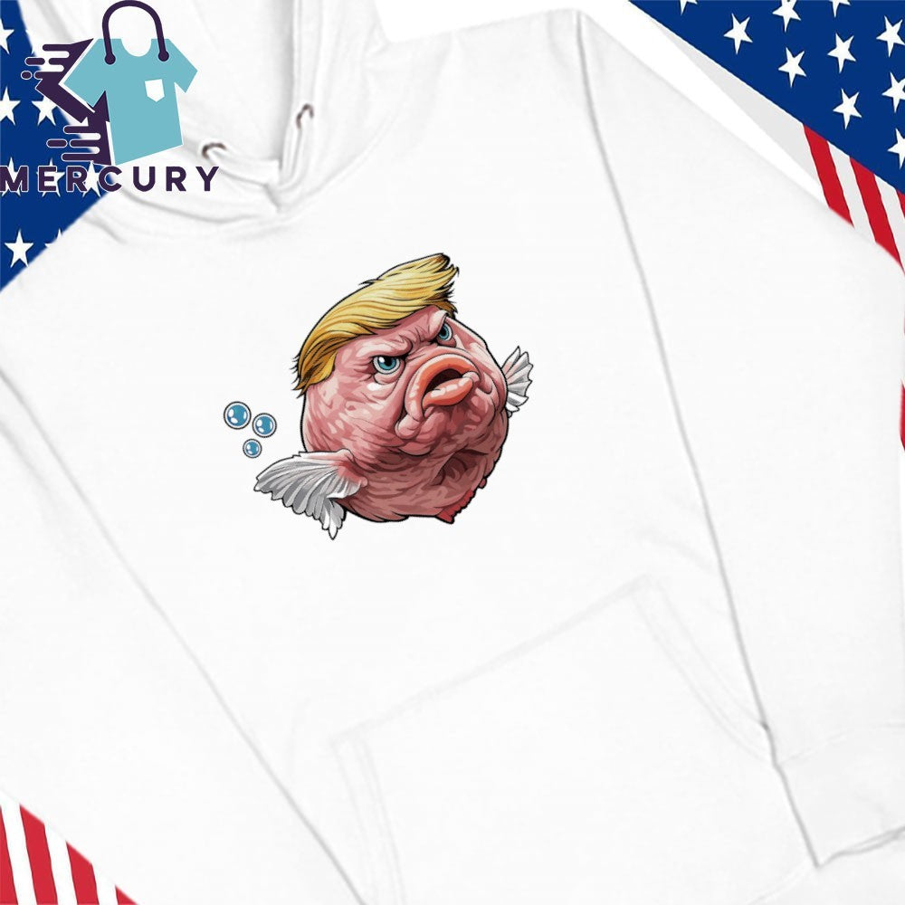 Funny Angry Fish Political Satire Trump Shirt
