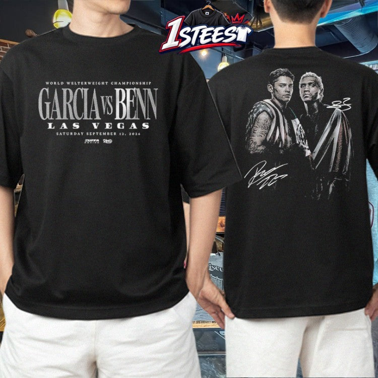 Garcia vs. Benn Zuffa Boxing Las Vegas 12 9 2026 Photo T-Shirt