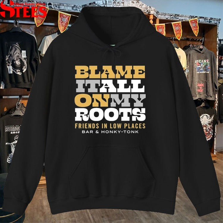 Garth Brooks Blame It All On My Roots Friends In Low Places Bar And Honky Tonk T-shirts