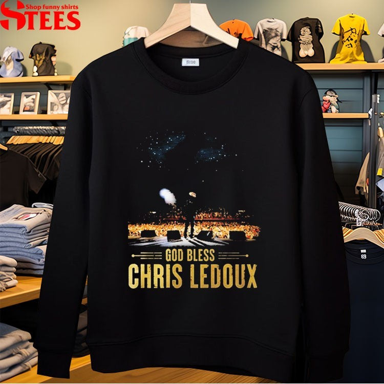 Garth Brooks God Bless Chris LeDoux T-shirts