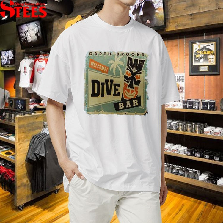 Garth Brooks Welcome Dive Bar T-shirts