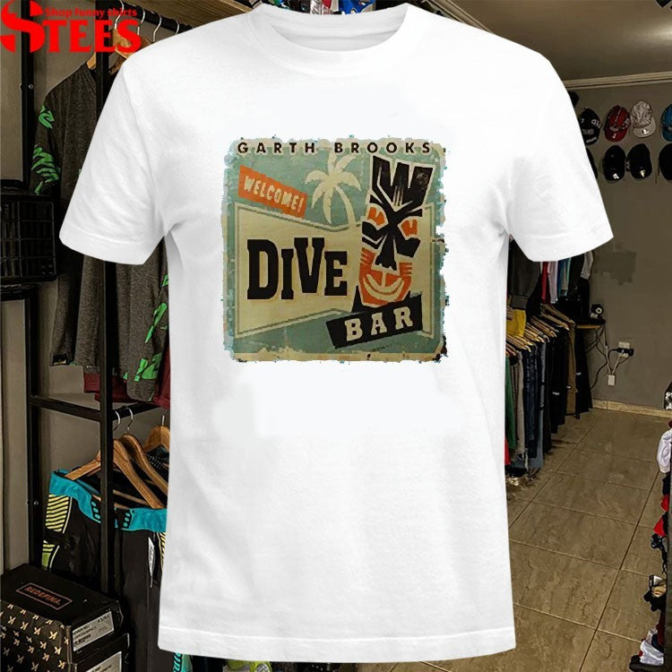 Garth Brooks Welcome Dive Bar T-shirts