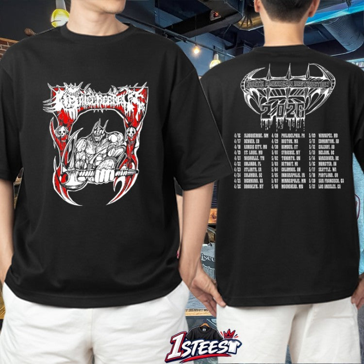 Gatecreeper Axe Tour 2026 T-shirts