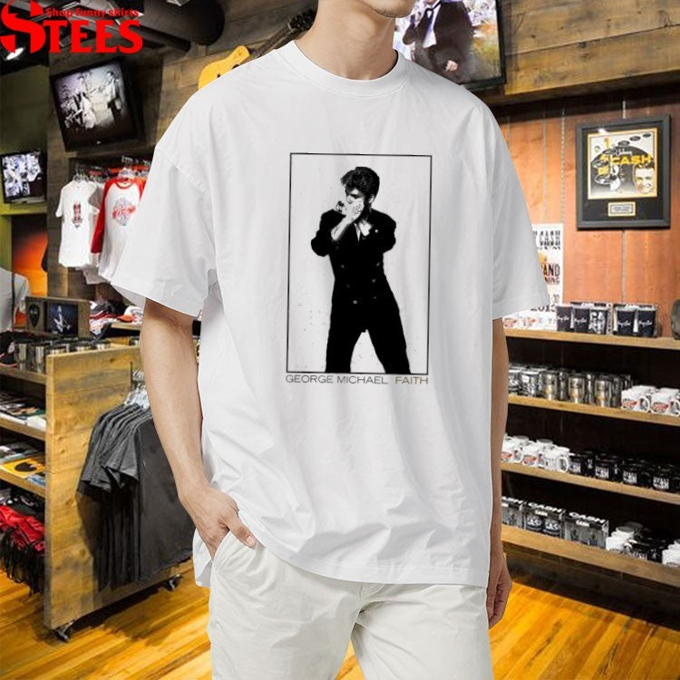 George Michael Faith Photo T-shirts