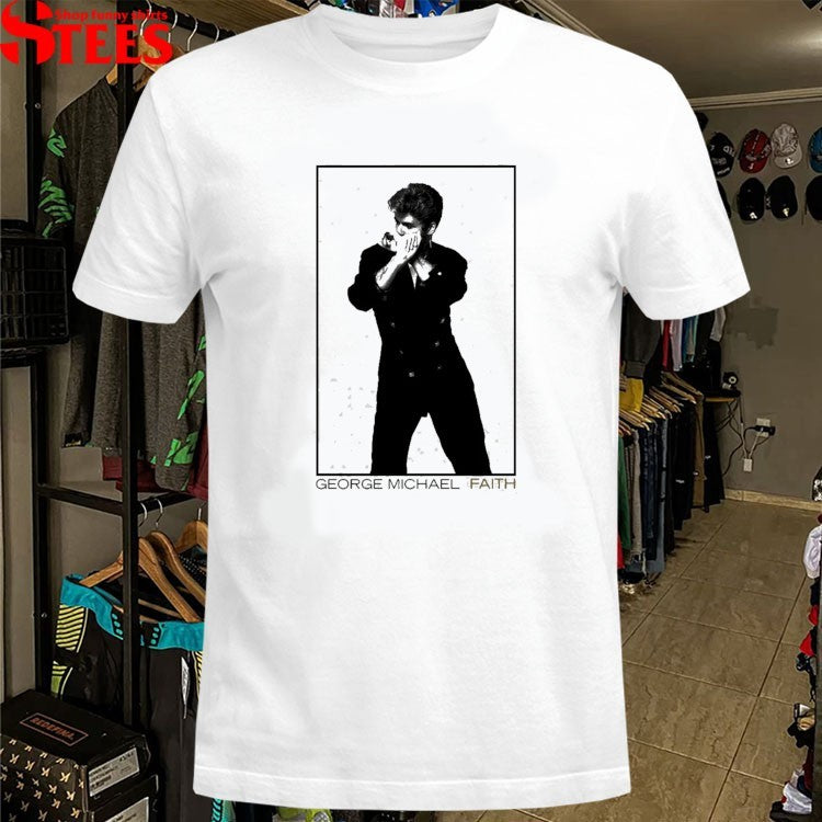 George Michael Faith Photo T-shirts